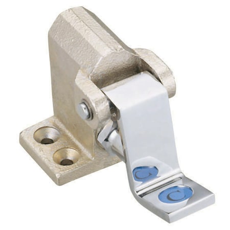 Bk Resources Foot Valve Assembly, O.C. Single Pedal, Chrome Plated BKSPFV-G